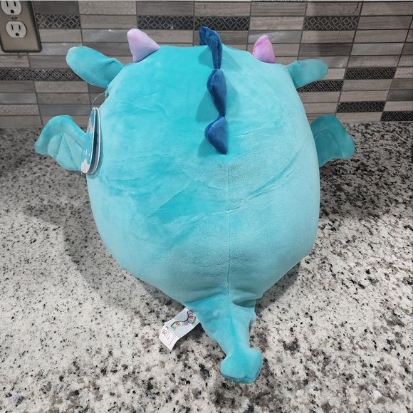 Squishmallows teal Tatiana 12" dragon new!!! - Picture 4 of 4